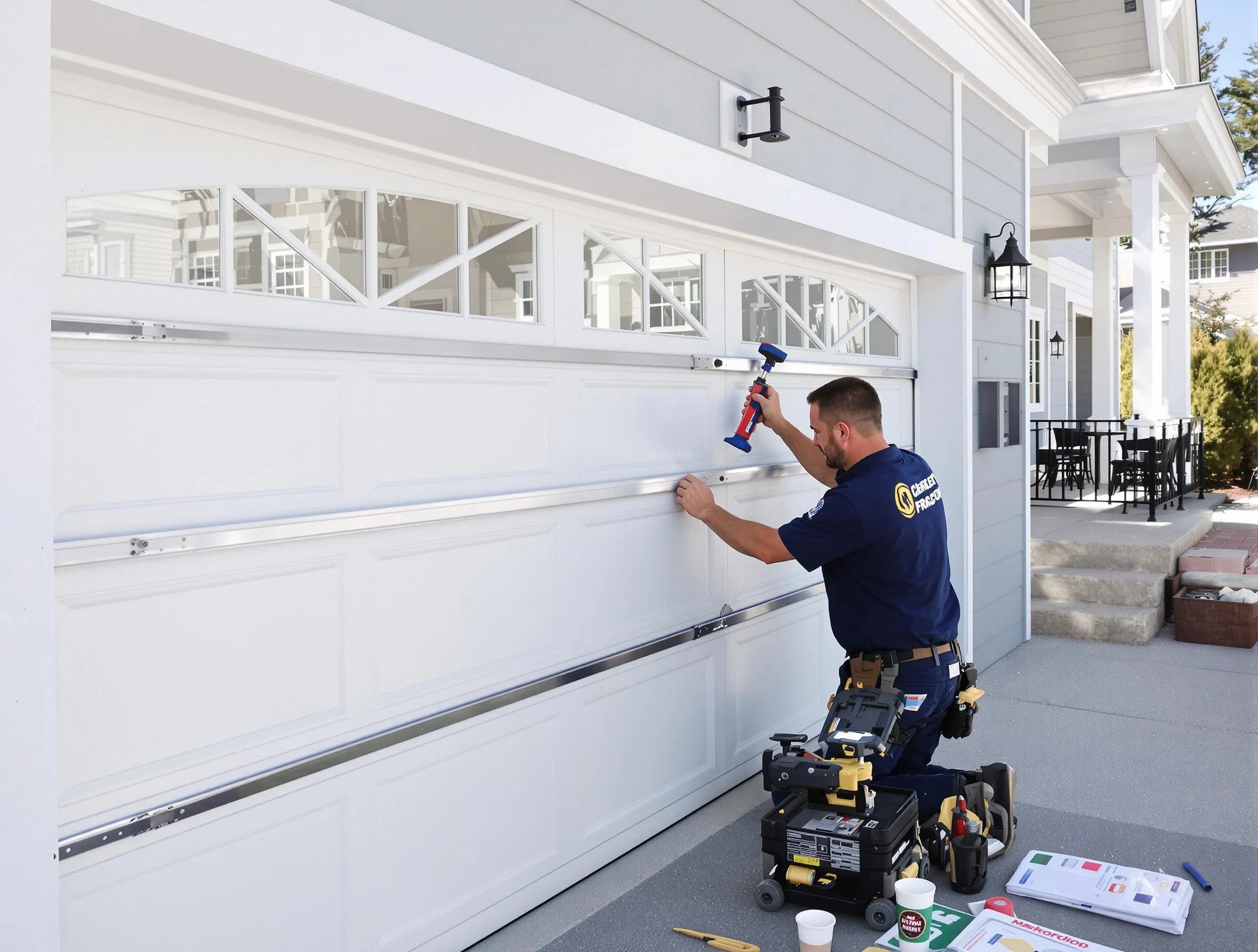Professional garage door installation by Peabody Garage Door Repair in Peabody