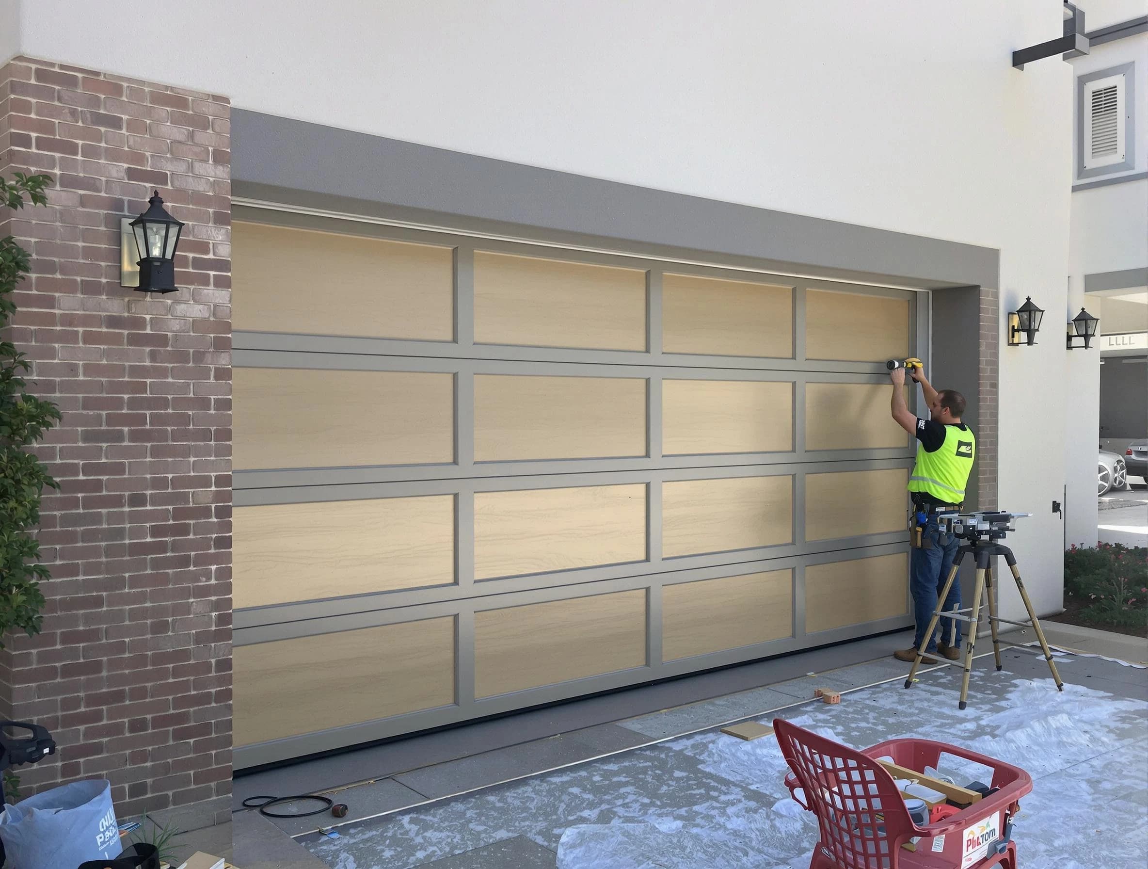 Garage door replacement service by Peabody Garage Door Repair in Peabody