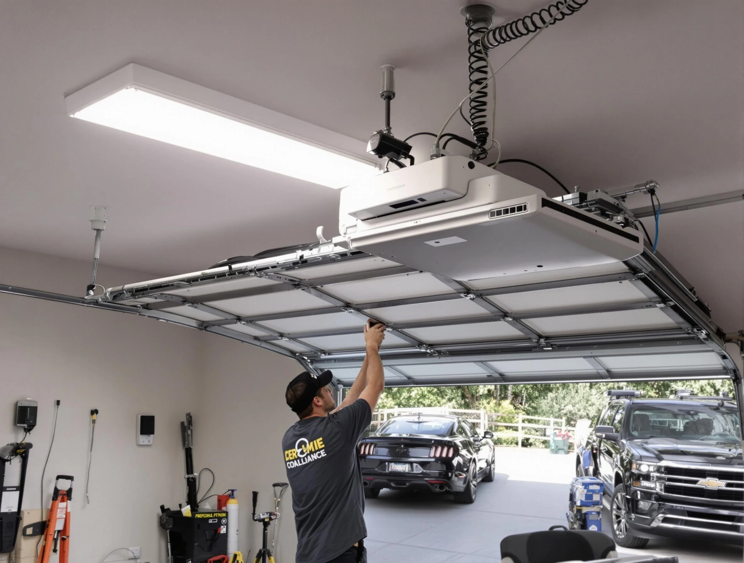 Garage Door Opener Installation in Peabody