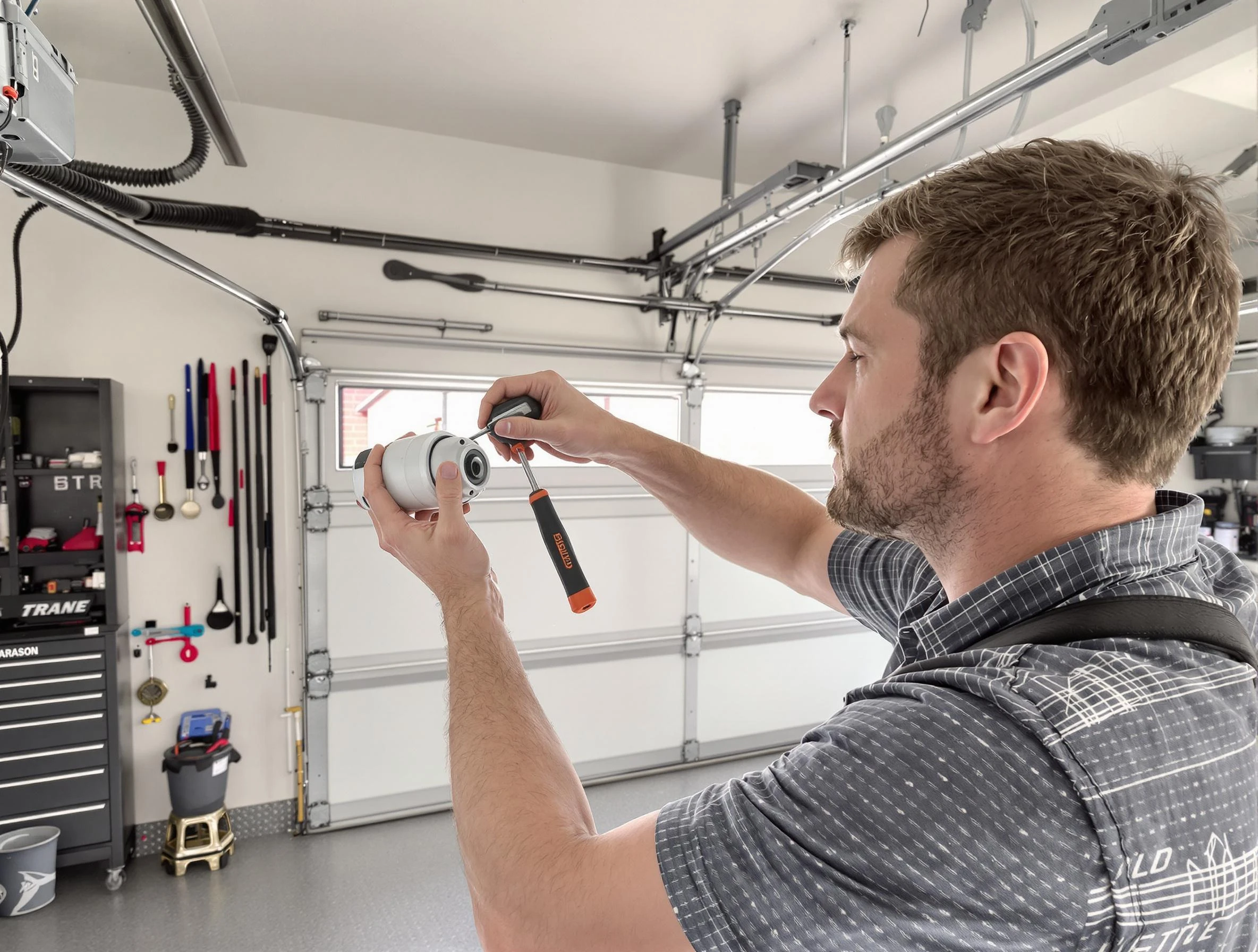 Garage door opener repair service by Peabody Garage Door Repair in Peabody