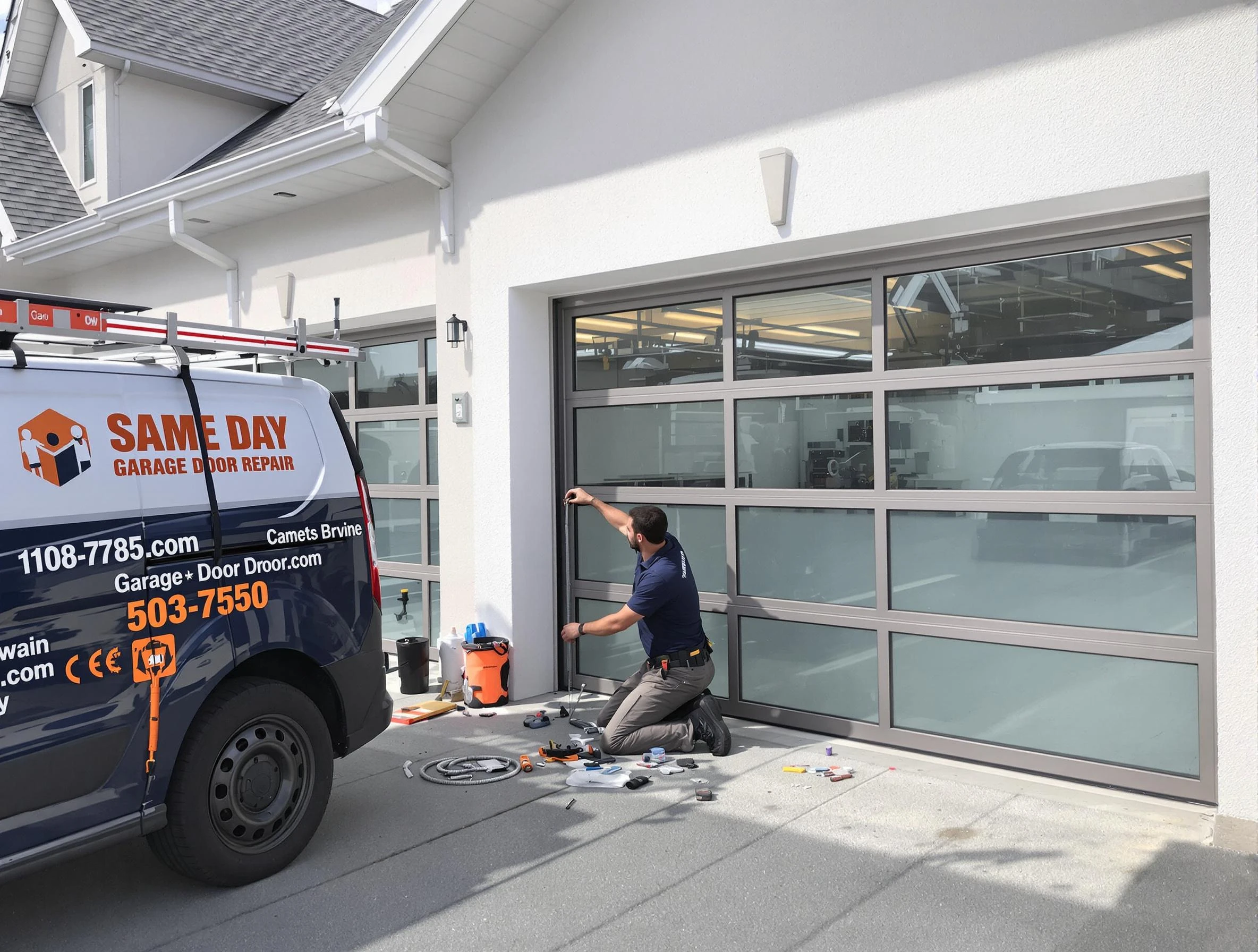 Same-day garage door repair service by Peabody Garage Door Repair in Peabody
